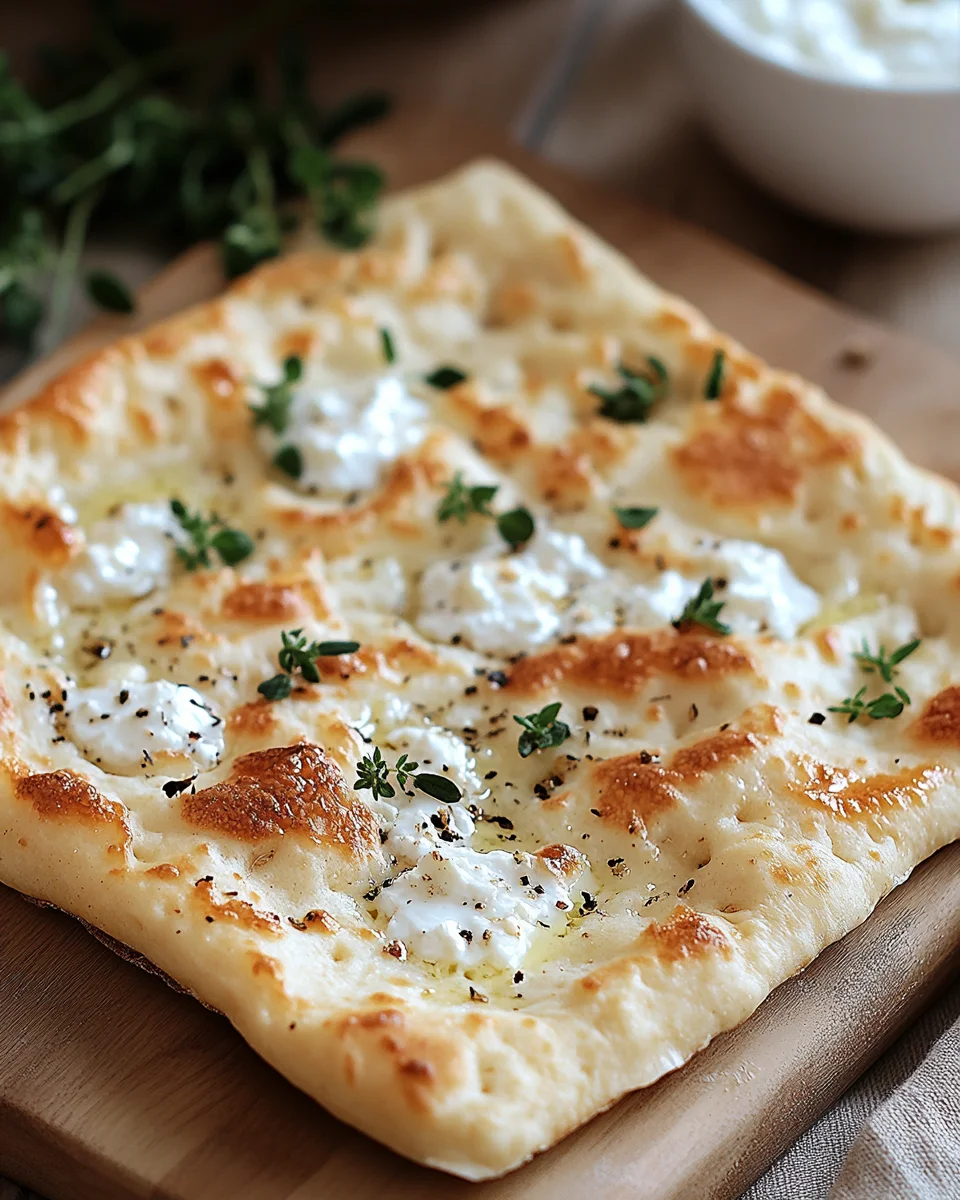 Quick & Easy Cottage Cheese Flatbread: A Two-Ingredient Game Changer