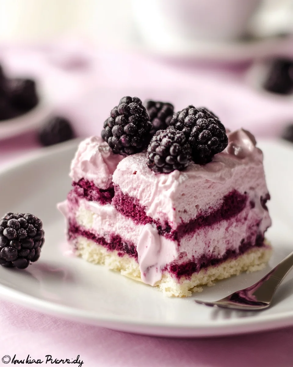 Blackberry Tiramisu: A Fresh and Fruity Twist on an Italian Classic