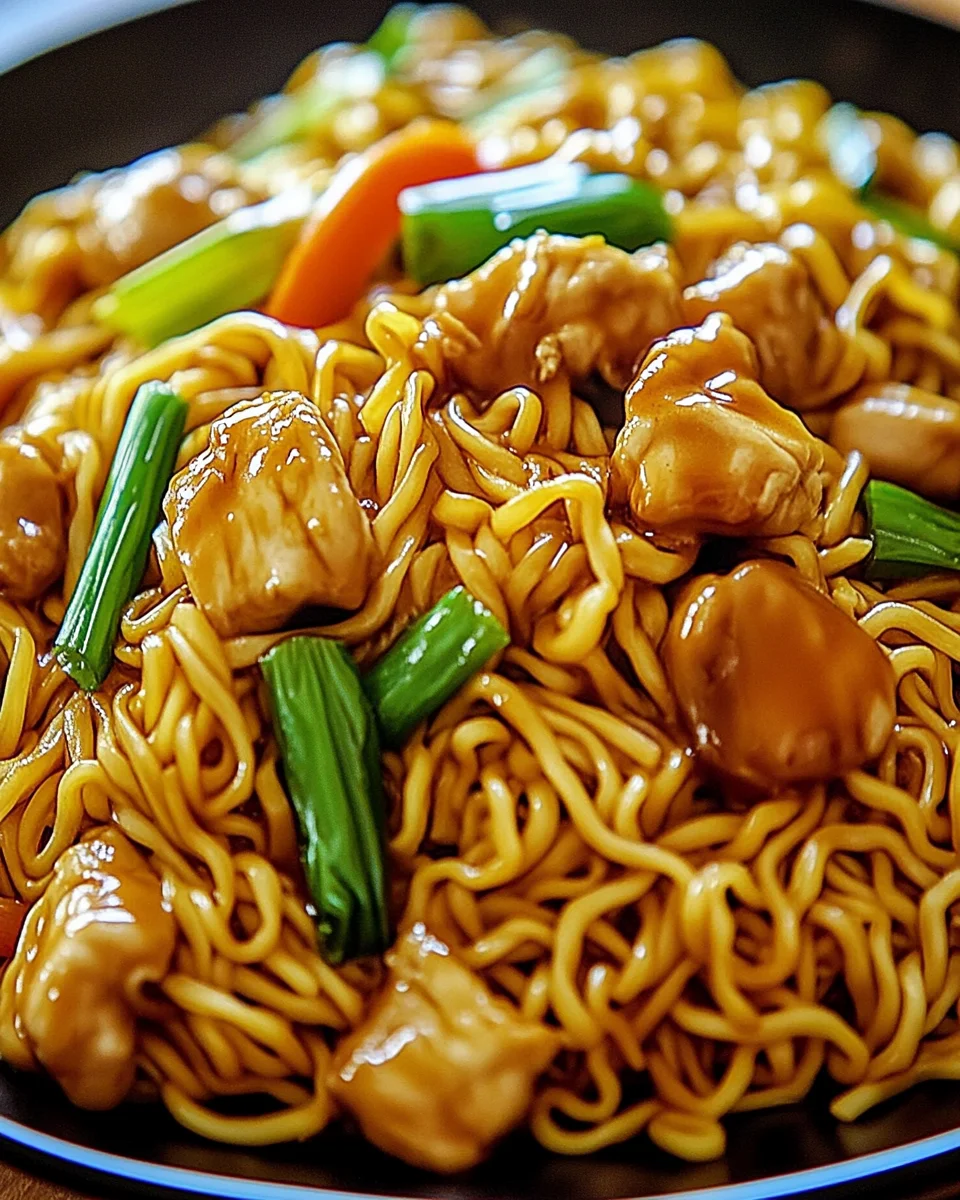 Chicken Chow Mein with the Ultimate Chow Mein Sauce: A Takeout Classic Made at Home