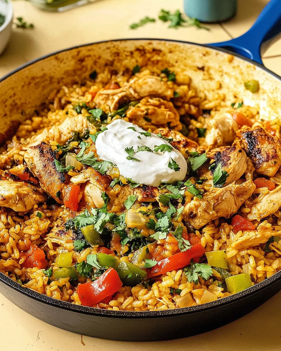 Chicken and Rice Taco Skillet: A One-Pan Wonder for Busy Nights
