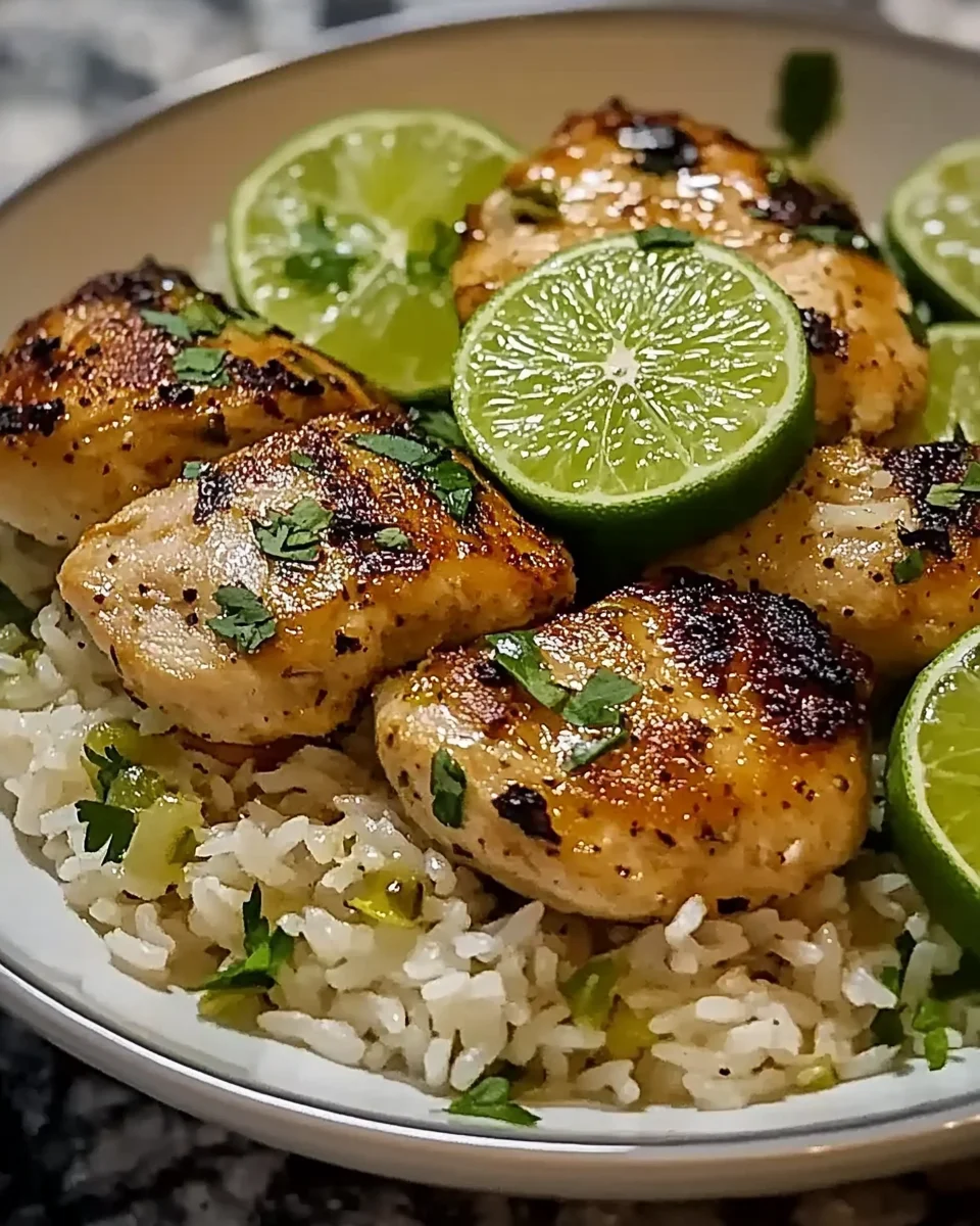 Coconut Lime Chicken and Rice: A Creamy and Zesty Tropical Delight