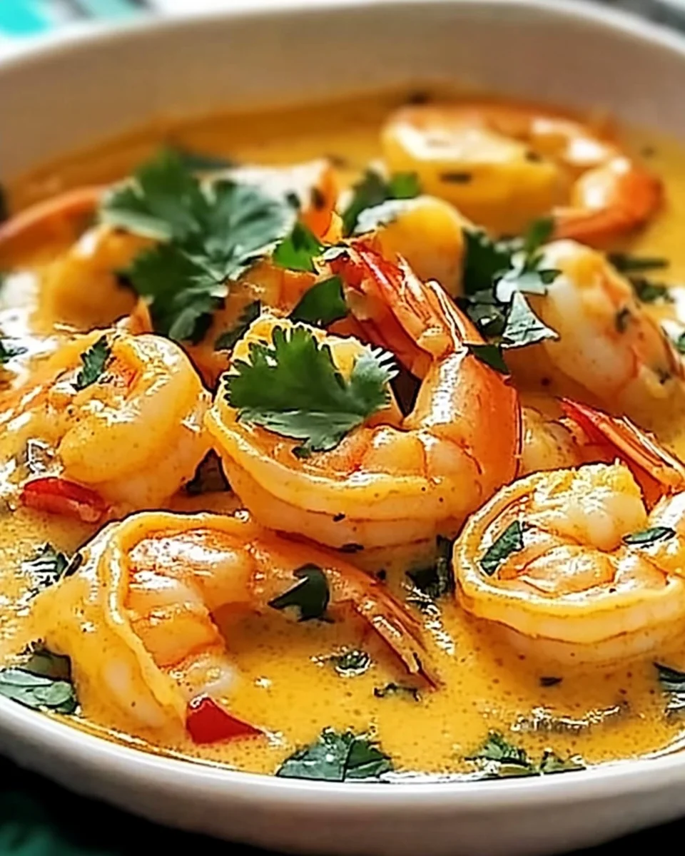 Creamy Thai Coconut Shrimp Curry: A Flavorful Journey Through Thai Cuisine