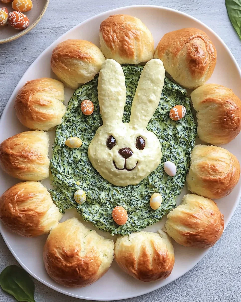 Easter Bunny Spinach Dip: A Whimsical Delight for Spring