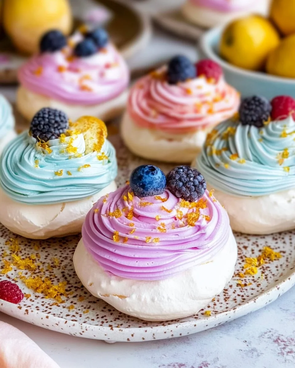 Easter Lemon Pavlovas: A Light and Elegant Spring Dessert