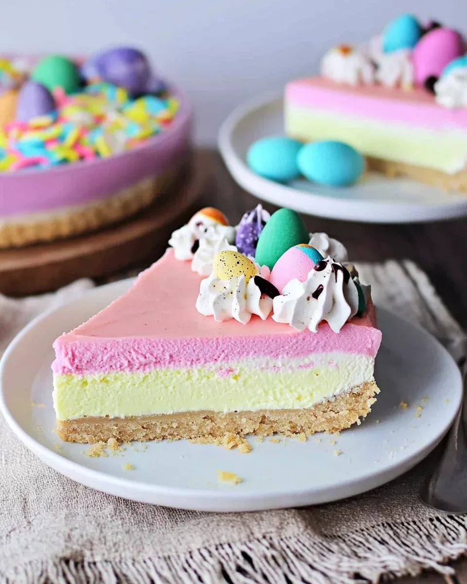 Easter No-Bake Cheesecake: A Colorful Treat for Spring Celebrations