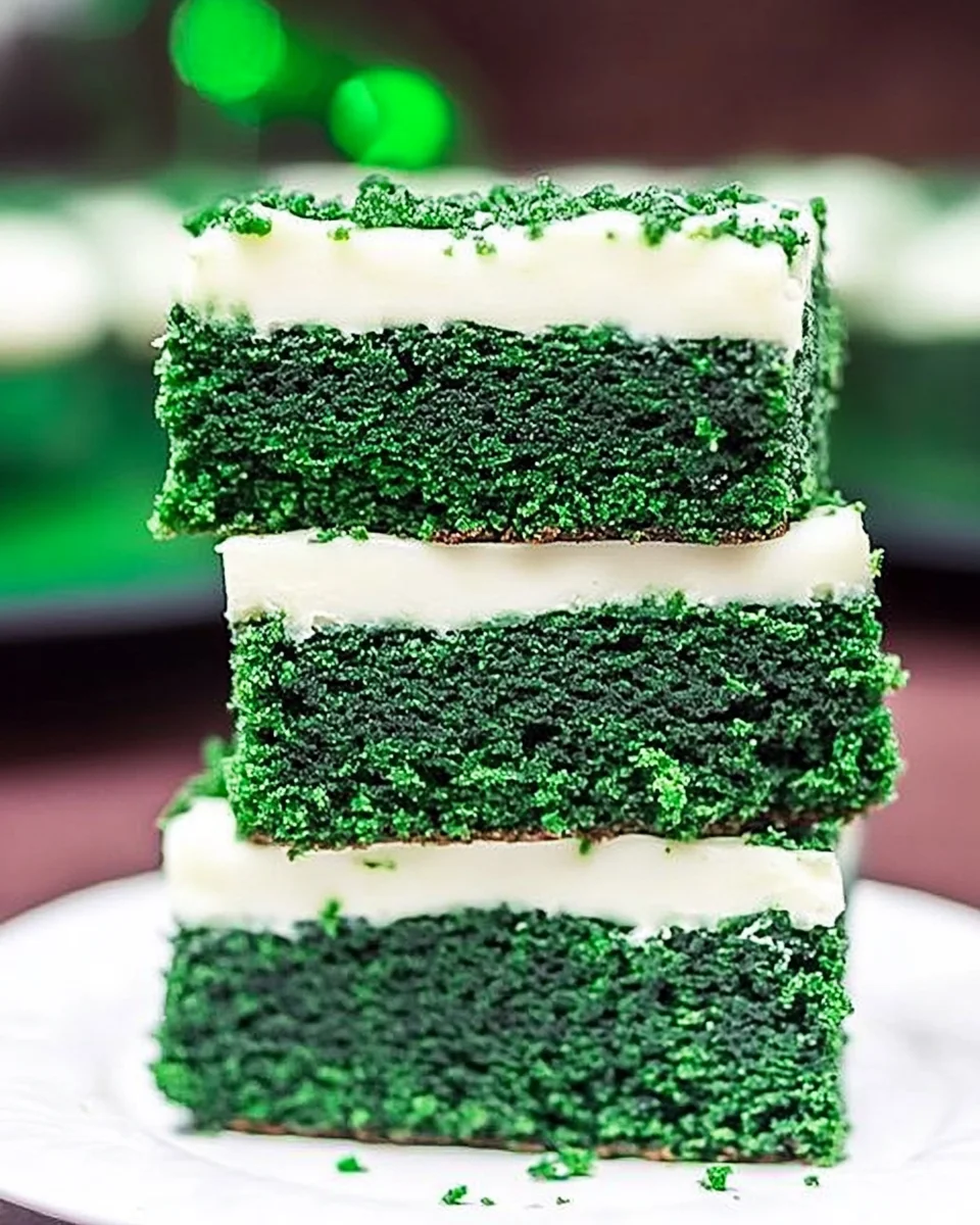 Green Velvet Brownies: A St. Patrick’s Day Dessert with a Decadent Twist
