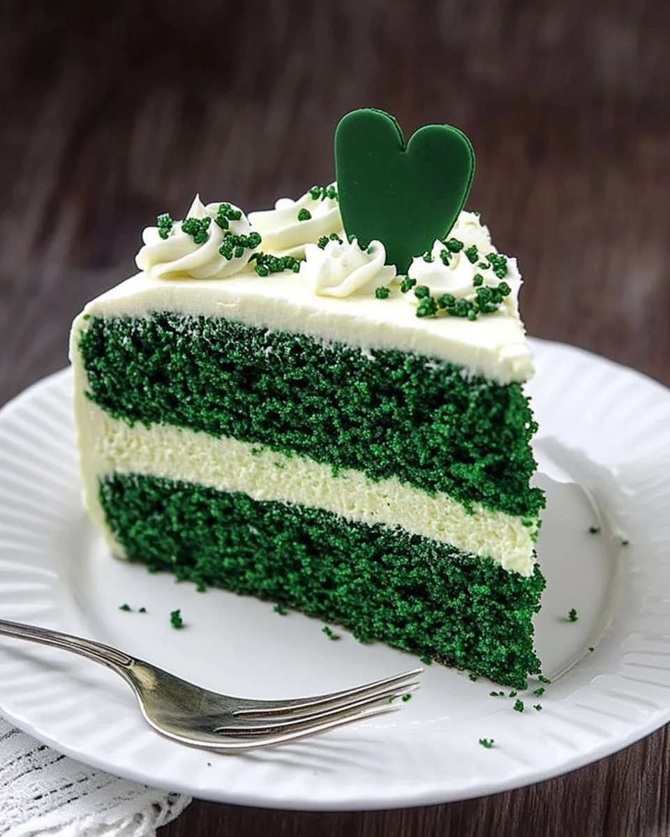 Green Velvet Cheesecake Cake: A Festive Indulgence for Every Celebration