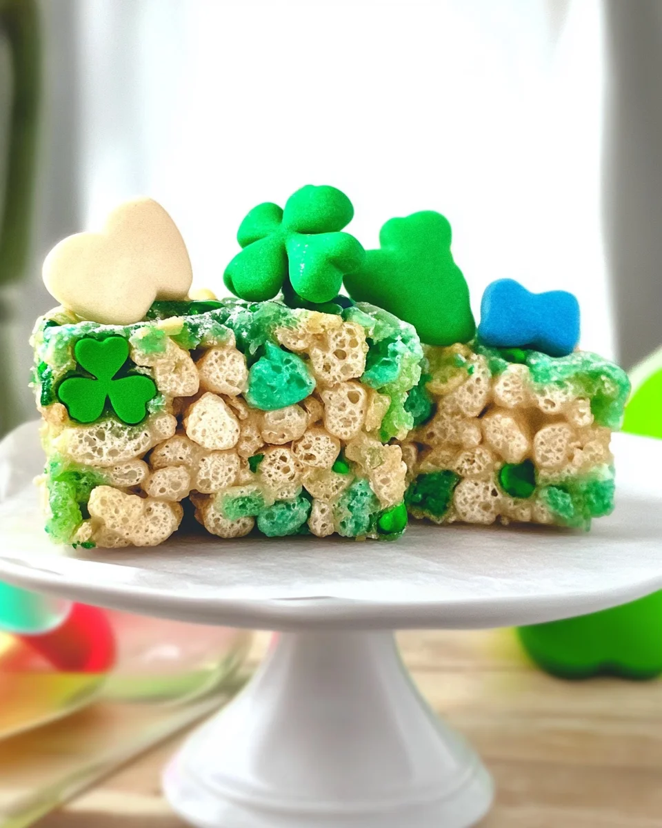 Lucky Charms Rice Krispie Treats: A Magical St. Patrick’s Day Snack