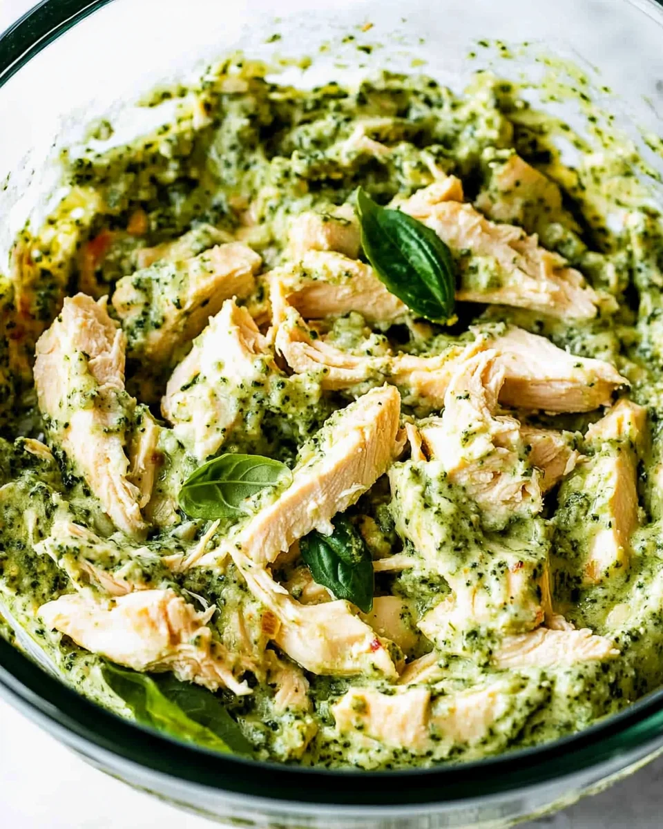 Pesto Chicken Salad: A Fresh, High-Protein Meal in Minutes