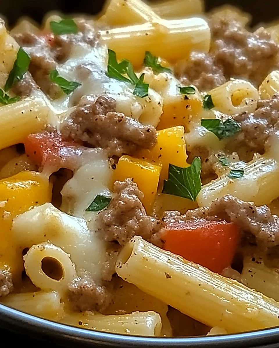 Philly Cheesesteak Pasta: A Comfort Classic with a Twist