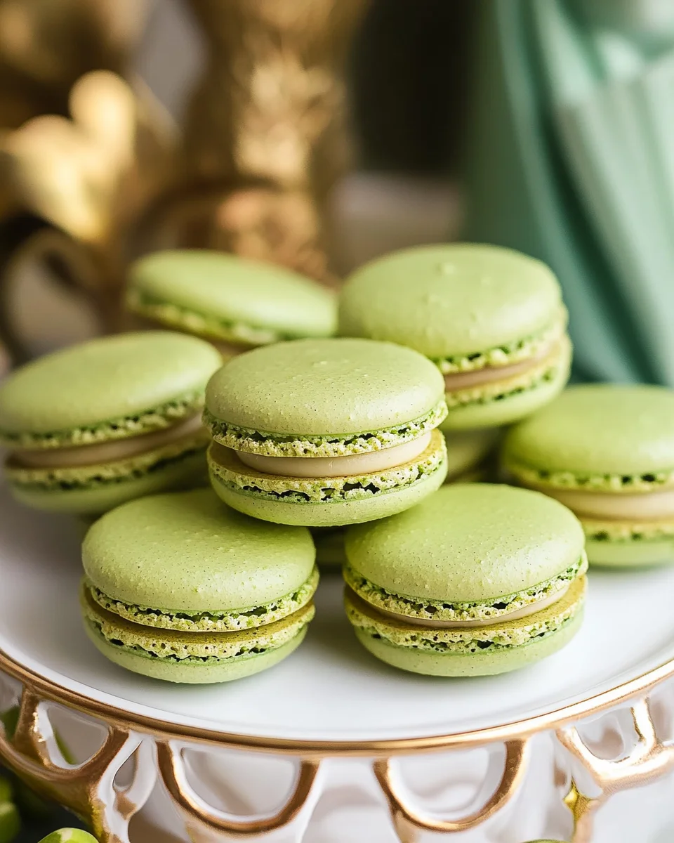 Pistachio Macarons: A Delicate Treat with a Story to Tell