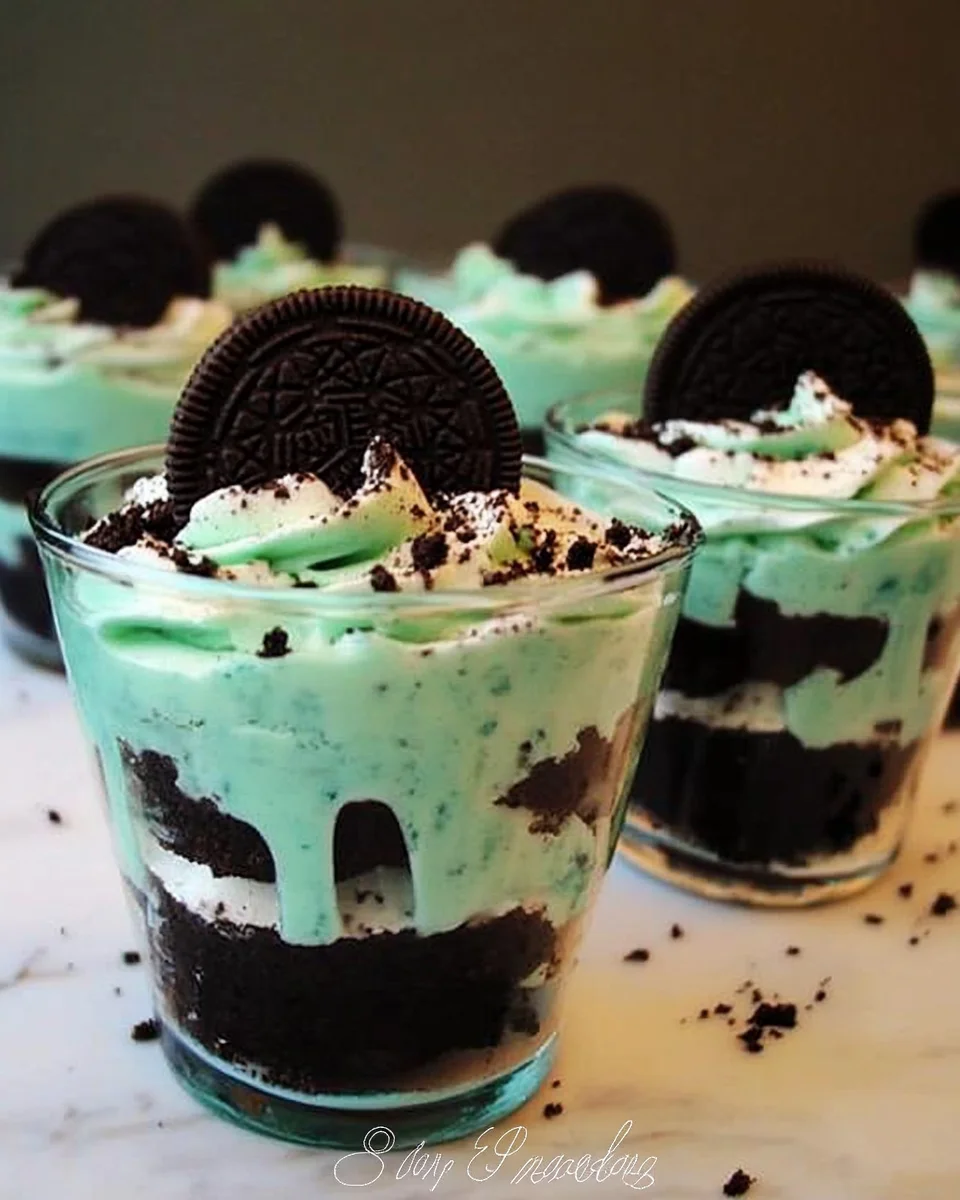 Mint Oreo Parfaits: A Refreshing and Creamy Dessert for Any Occasion