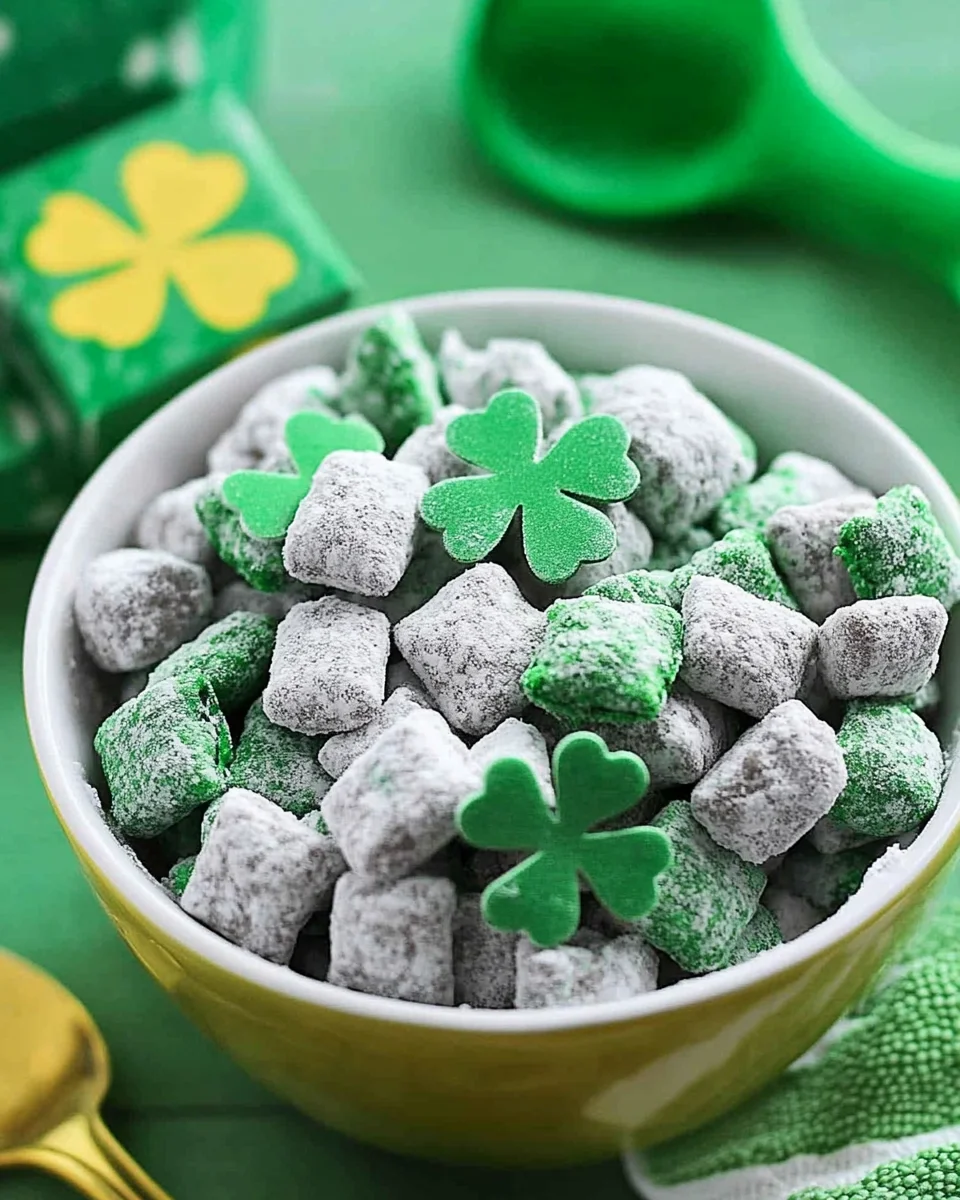 Leprechaun’s Lucky Puppy Chow: A Festive and Irresistible St. Patrick’s Day Treat