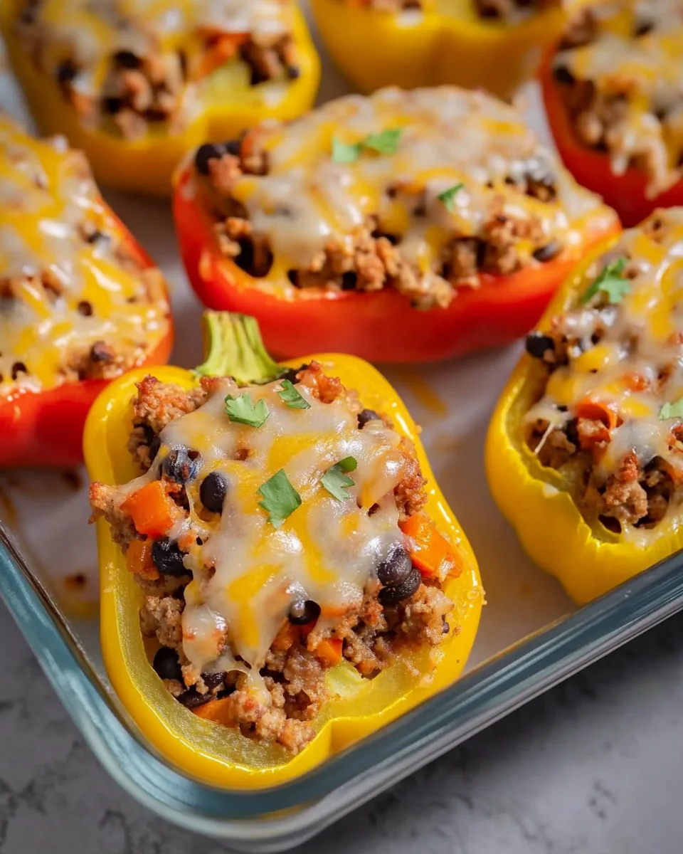 Taco Stuffed Peppers: A Flavorful & Nutritious Twist on a Classic