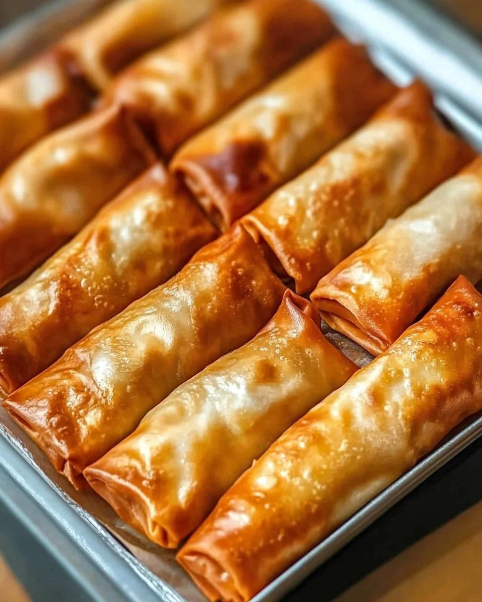Traditional Chinese Egg Rolls: A Crispy, Savory Delight