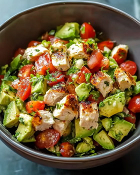 Avocado Chicken Salad is a healthy and tasty meal