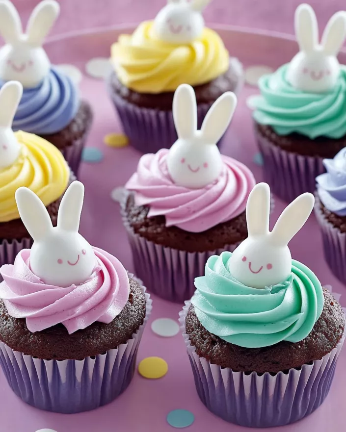 Easter Bunny Egg Cupcakes Recipe for a Festive Treat