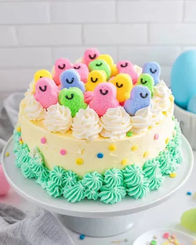Easter Peep Cake: A Celebration of Color and Sweetness