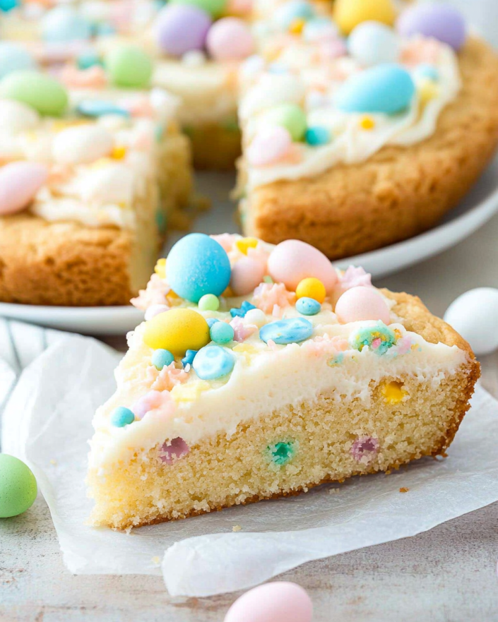 Easter Sugar Cookie Cake: A Festive Springtime Delight