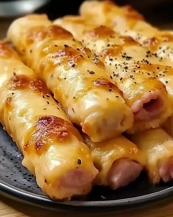 Crispy Ham and Cheese Sticks – A Savory, Cheesy Delight