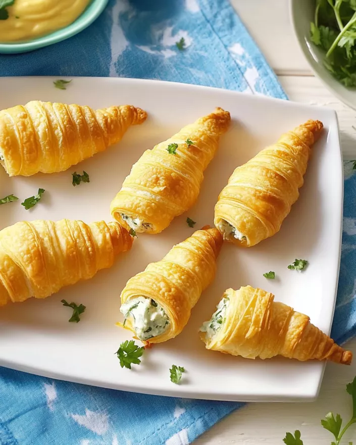 Stuffed Crescent Roll Carrots: A Whimsical Easter Delight