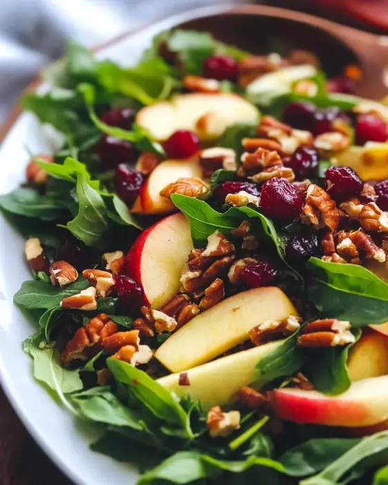 Apple Cranberry Walnut Salad Recipe for Autumn Delight