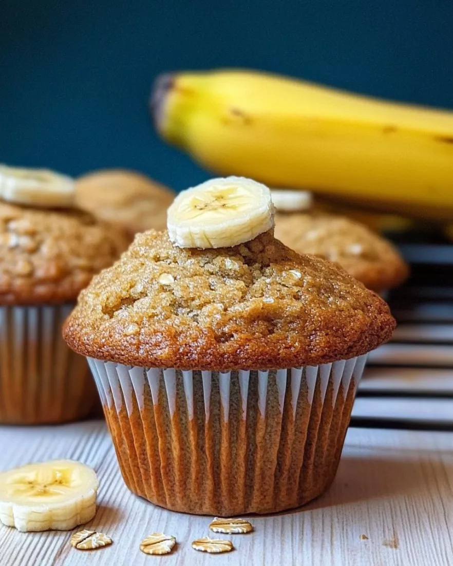 Banana Oat Muffins Recipe for a Healthy Snack Today!