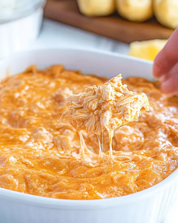 Buffalo Chicken Dip is the perfect party appetizer!