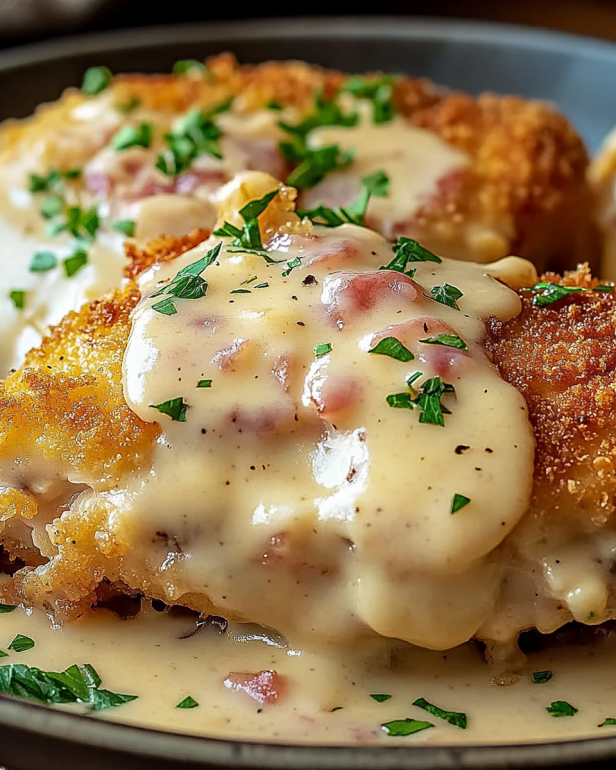 Creamy Chicken Cordon Bleu is a must-try recipe!