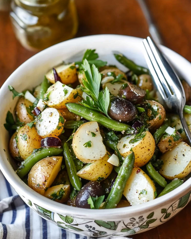 French Potato and Green Bean Salad is a must-try dish!