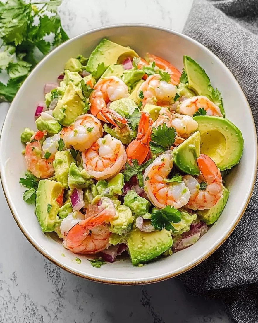 **Shrimp Avocado Salad for Summer: A Refreshing Delight**