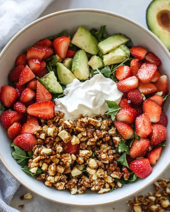 Strawberry Crunch Salad Recipe is a must-try delight!