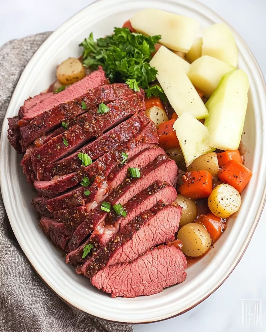 Savory Dutch Oven Corned Beef is a must-try dish!