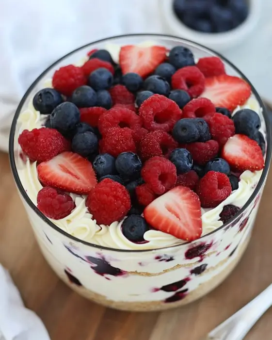 Angel Food Berry Trifle: Delight in Every Layer!