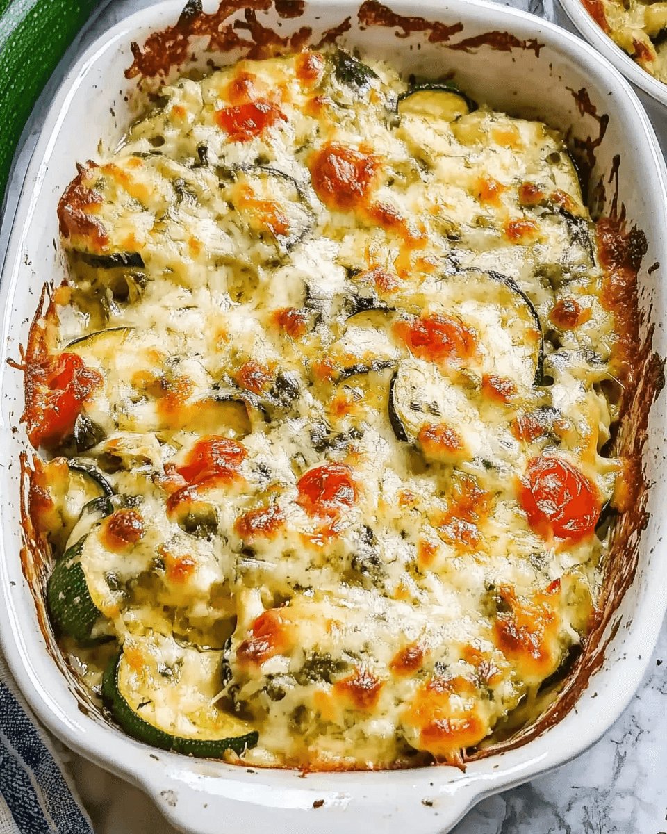 Baked Zucchini and Cheese: A Deliciously Easy Recipe!