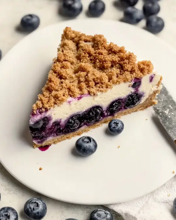 Blueberry Crumble Cheesecake: A Delightful Recipe!