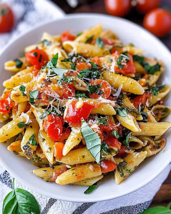 Bruschetta Pasta: Delight in This Fresh, Easy Recipe!