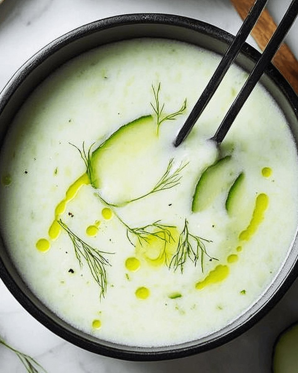 Chilled Cucumber Soup: Discover a Refreshing Recipe!