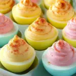 Colored Deviled Eggs