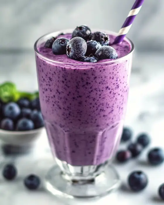 Cottage Cheese Blueberry Smoothie: A Creamy Delight!