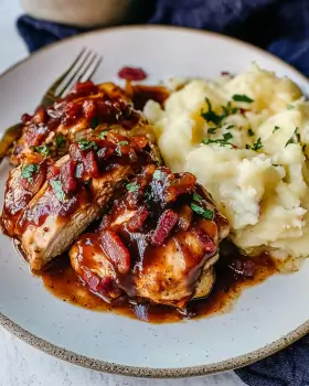 Cowboy BBQ Bacon Cheddar Chicken: A Must-Try Recipe!