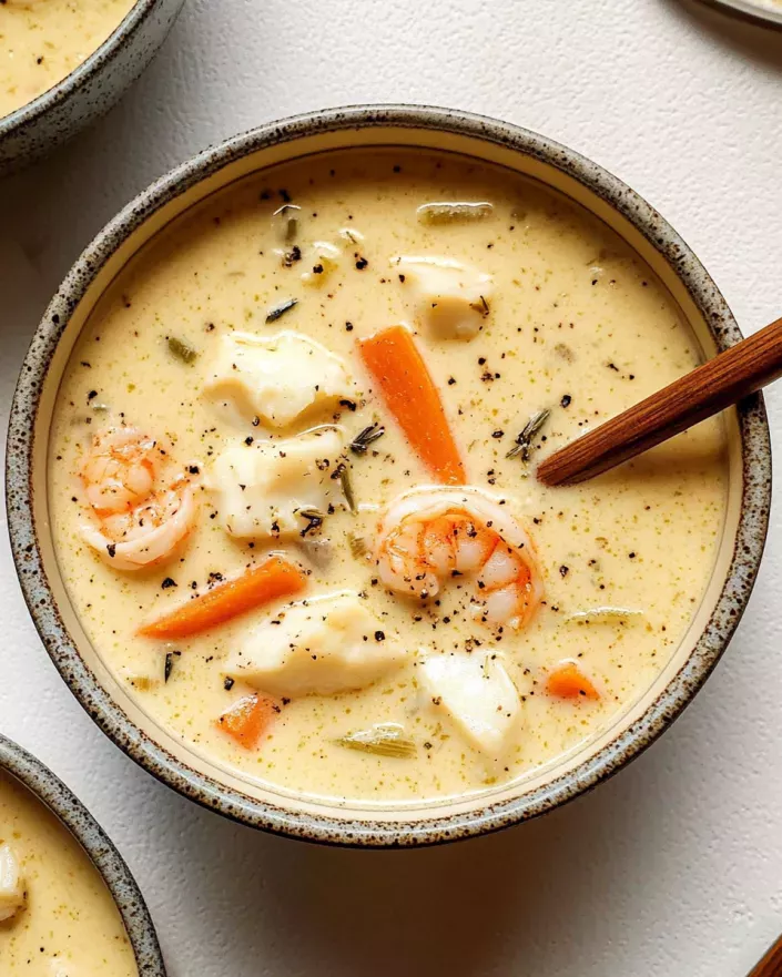 Creamy Irish Seafood Chowder: A Taste of Comfort!