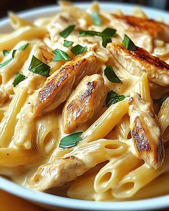 Creamy Chicken Penne: Delight Your Taste Buds Today!