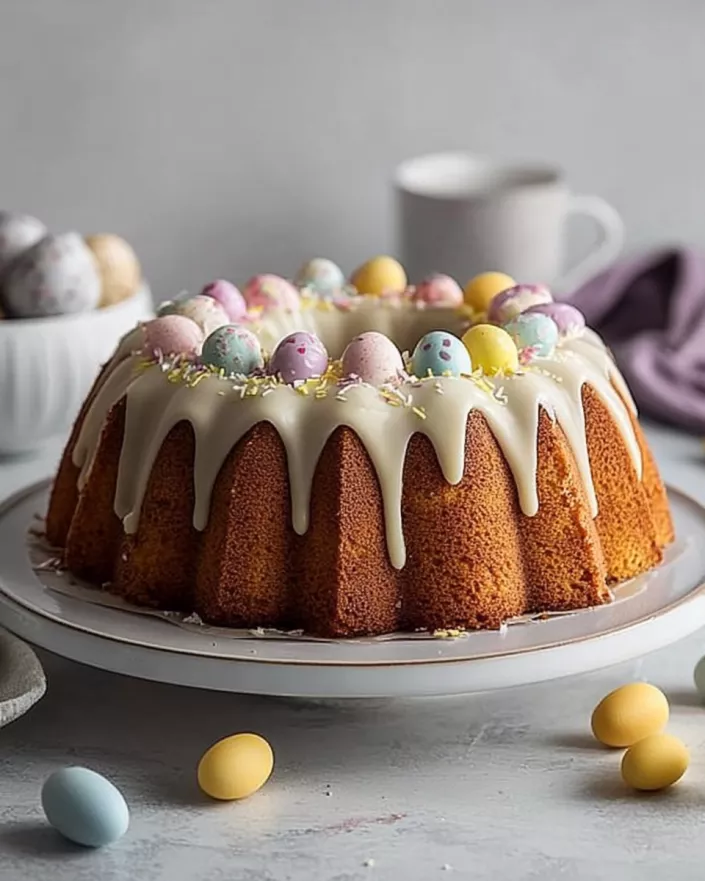 Easter Basket Bundt Cake: A Sweet Spring Delight!