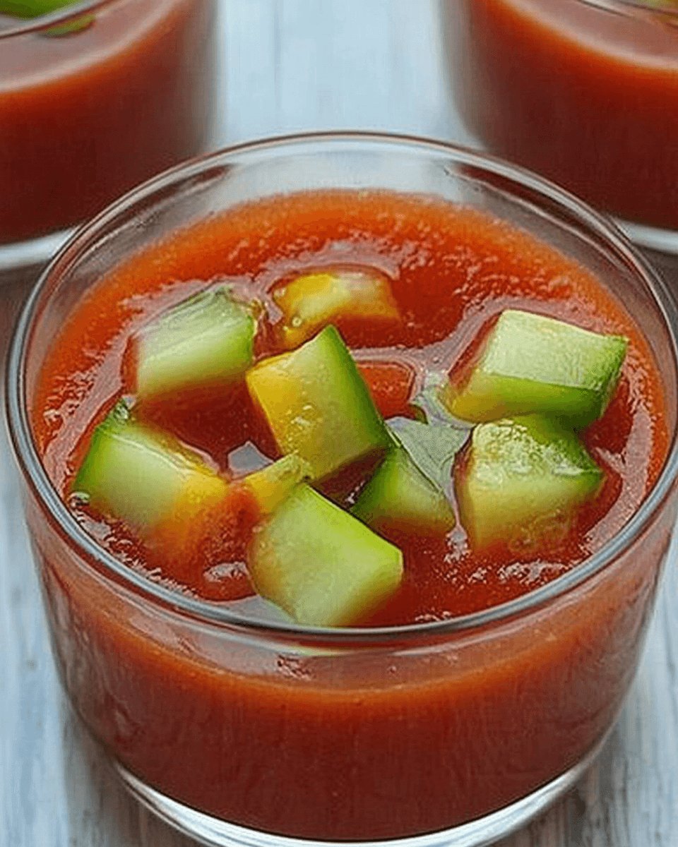 Fresh and Flavorful Gazpacho: Your Summer Soup Delight!