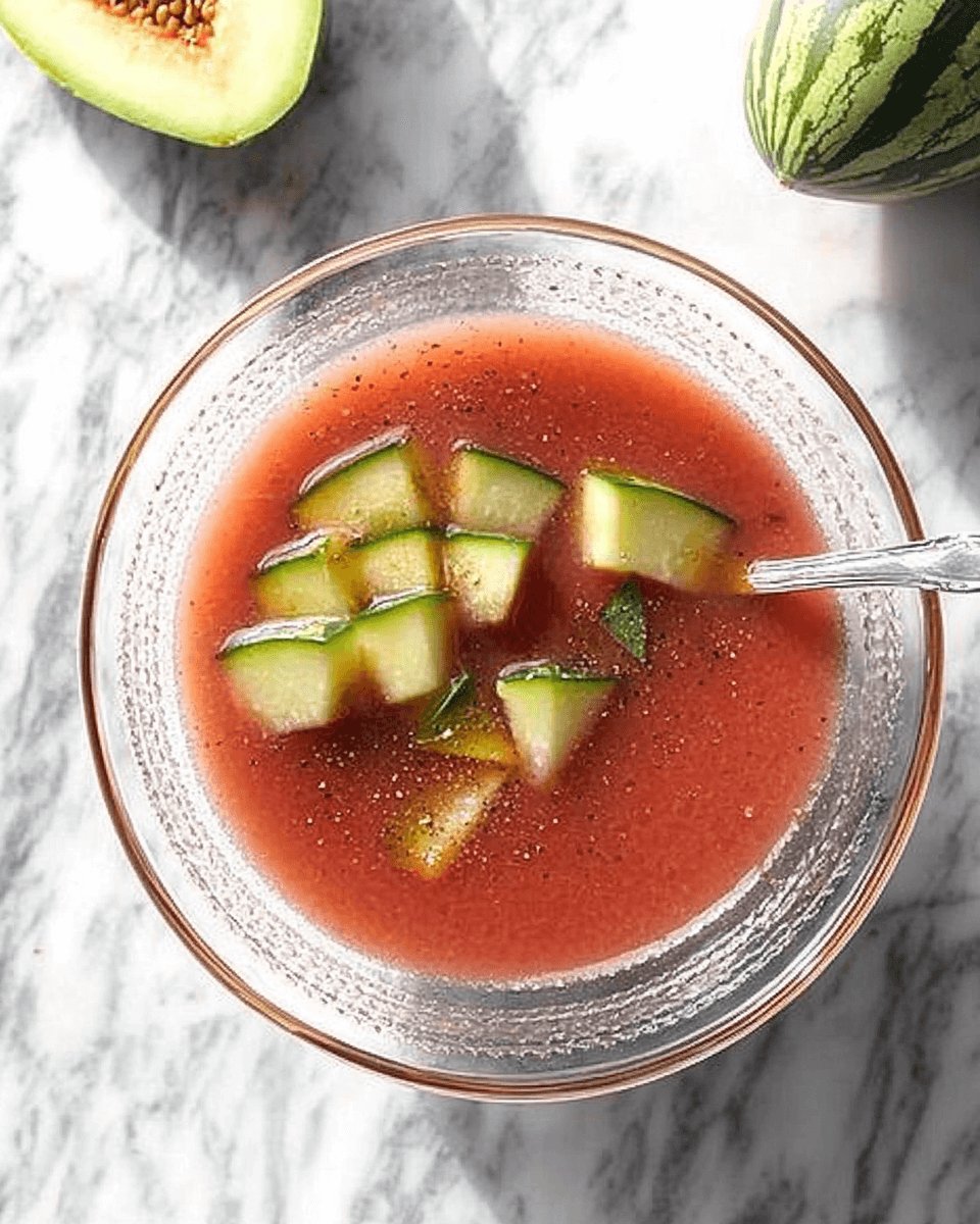 Grilled Watermelon Gazpacho: Refreshing Summer Flavor Delight!