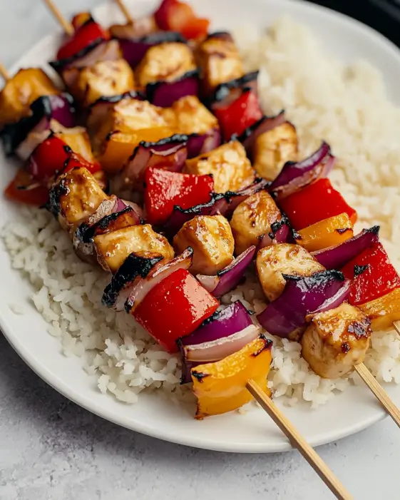 Hawaiian Chicken Kabobs: A Flavorful Grilling Delight!
