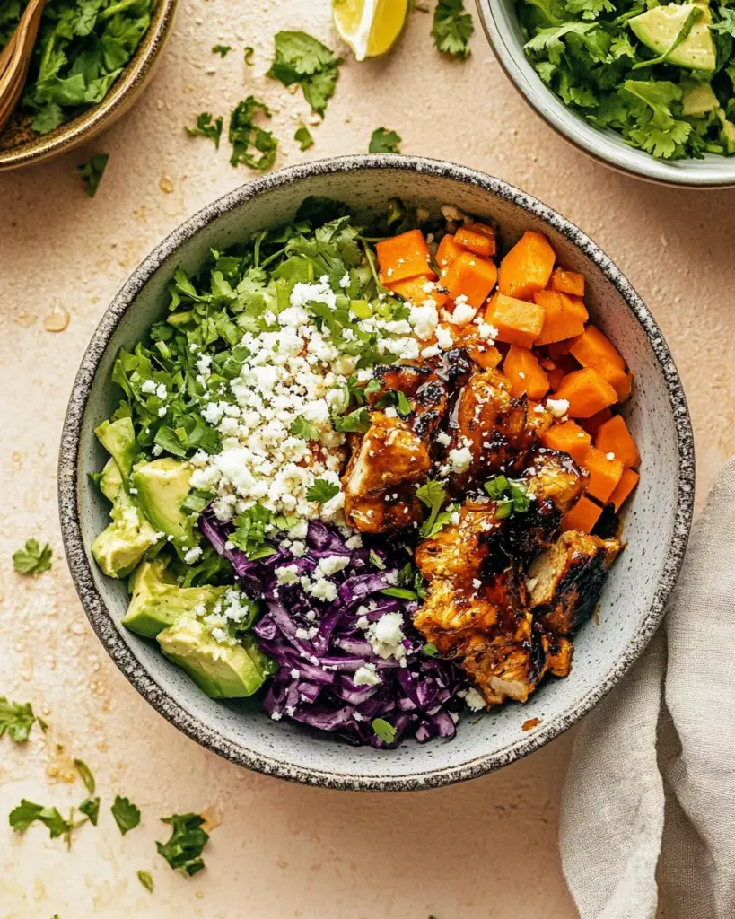 Hot Honey Chicken Bowls