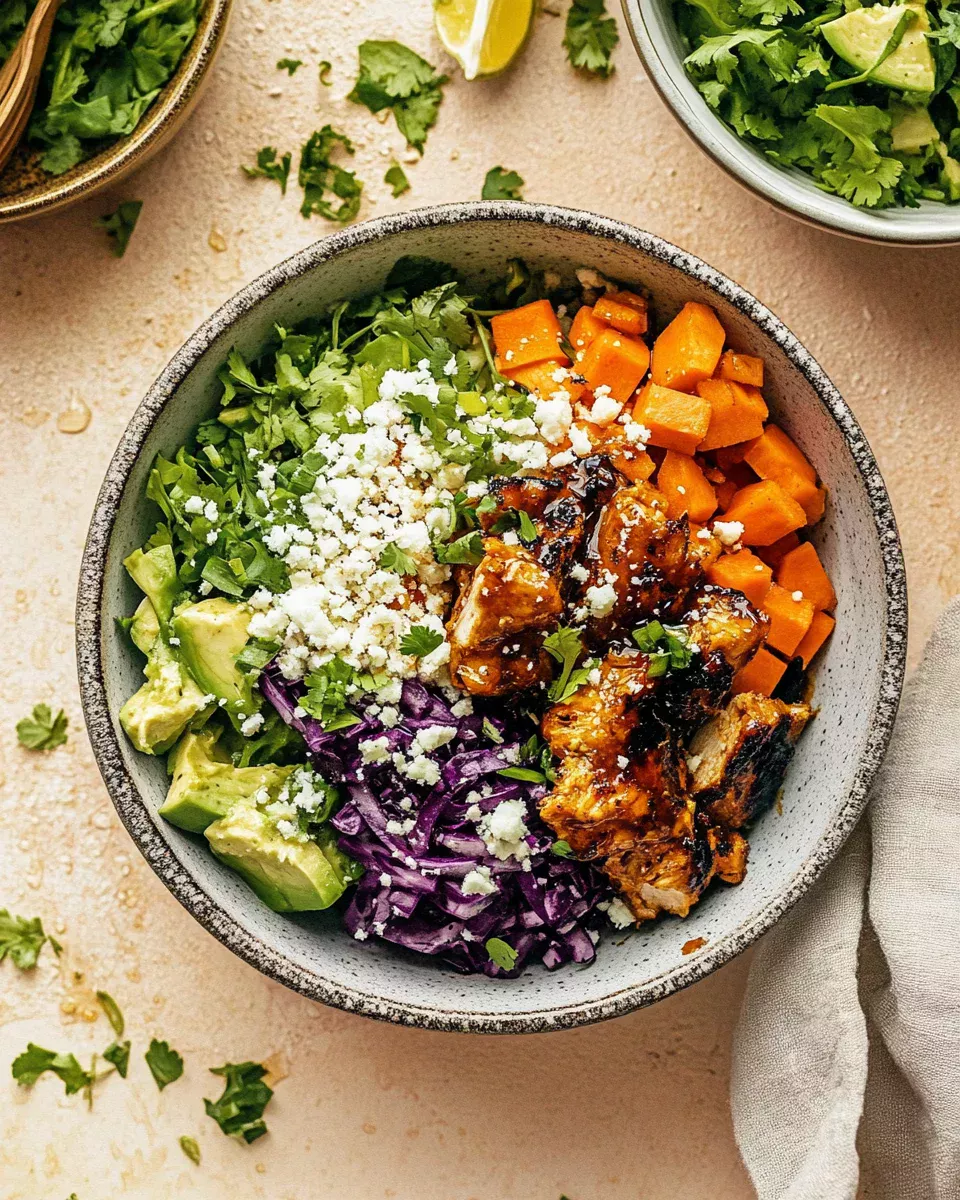 Hot Honey Chicken Bowls: A Sweet and Spicy Delight!