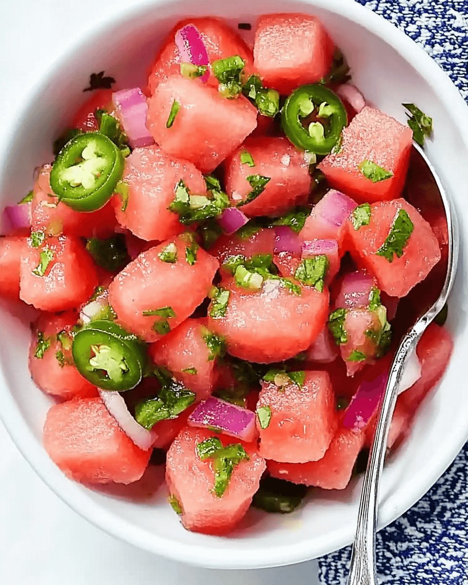 Jalapeño Watermelon Salad: Taste the Summer Delight!